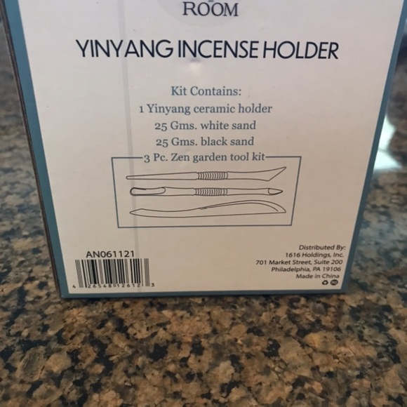 Yin and yang incense holder and Zen Garden - Picture 4 of 4
